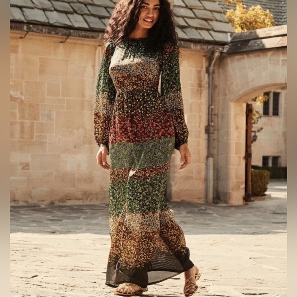 NWT Dôen Willow Dress in Autumn Kaleidoscope | Sz L (or M)